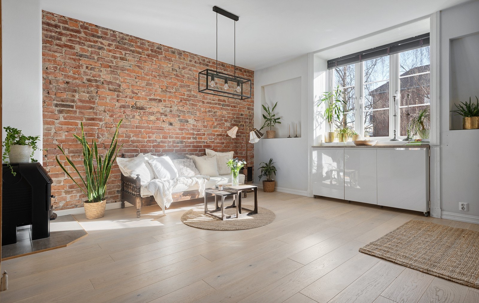 Gjennomgående 3-roms leilighet med en ettertraktet beliggenhet i et rolig og tilbaketrukket område på Bjølsen Galleribilde