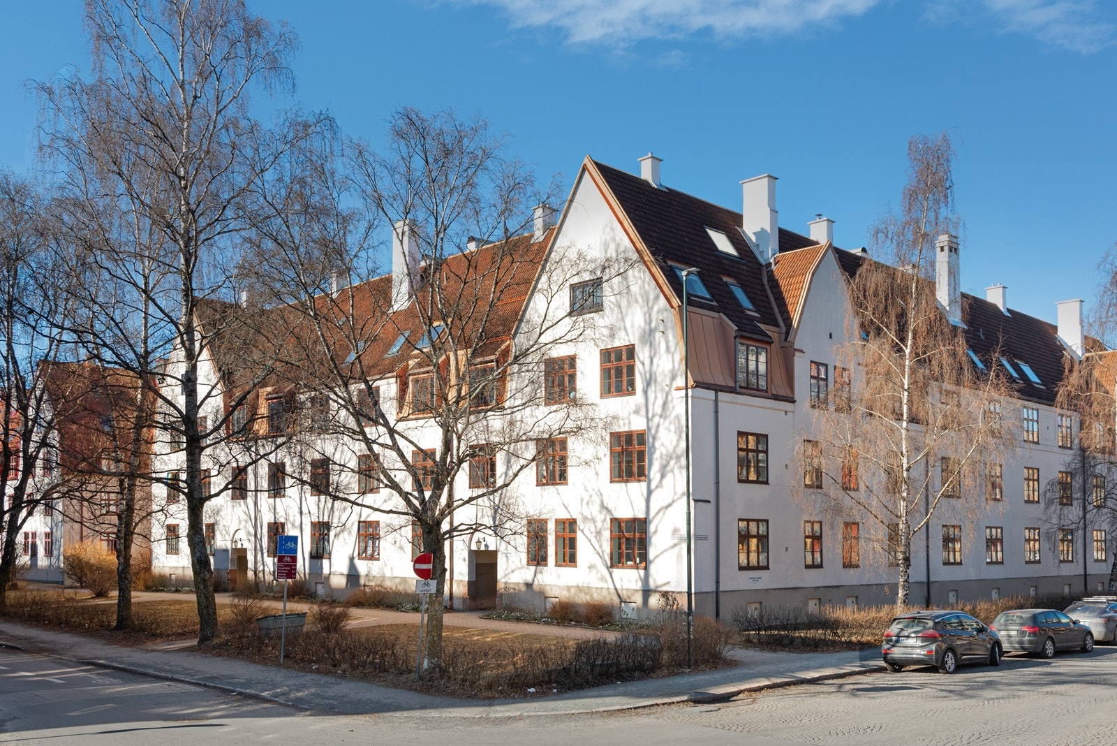 Leiligheten ligger i et populært sameie i en av områdets flotteste bygårder Galleribilde