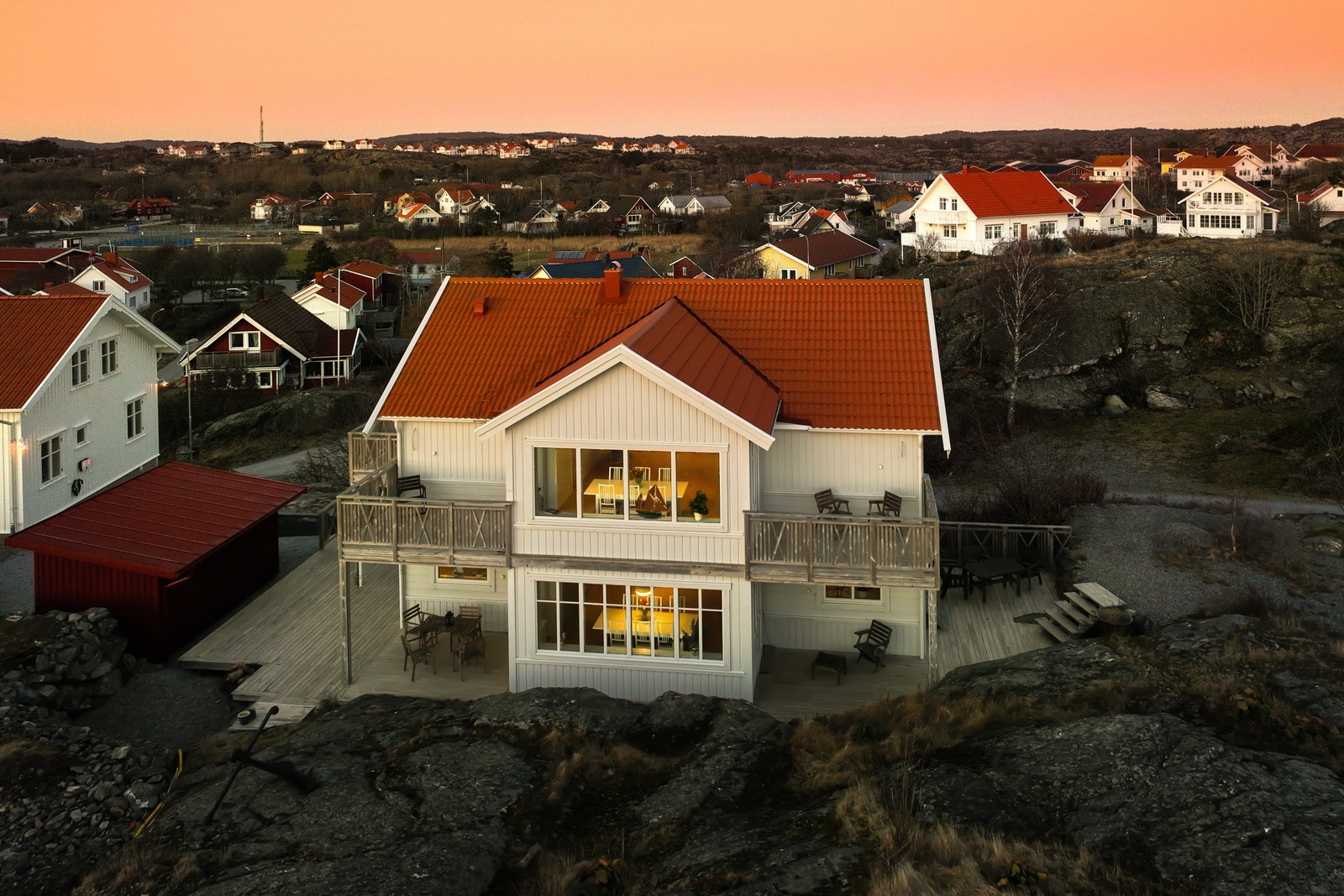 Plats för umgänge och stora middagar Galleribilde