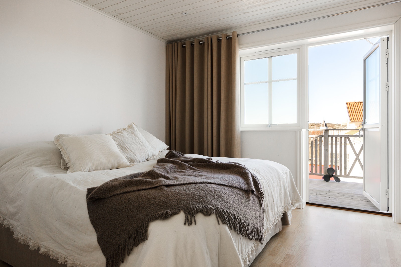 Egen balkong från master bedroom Galleribilde