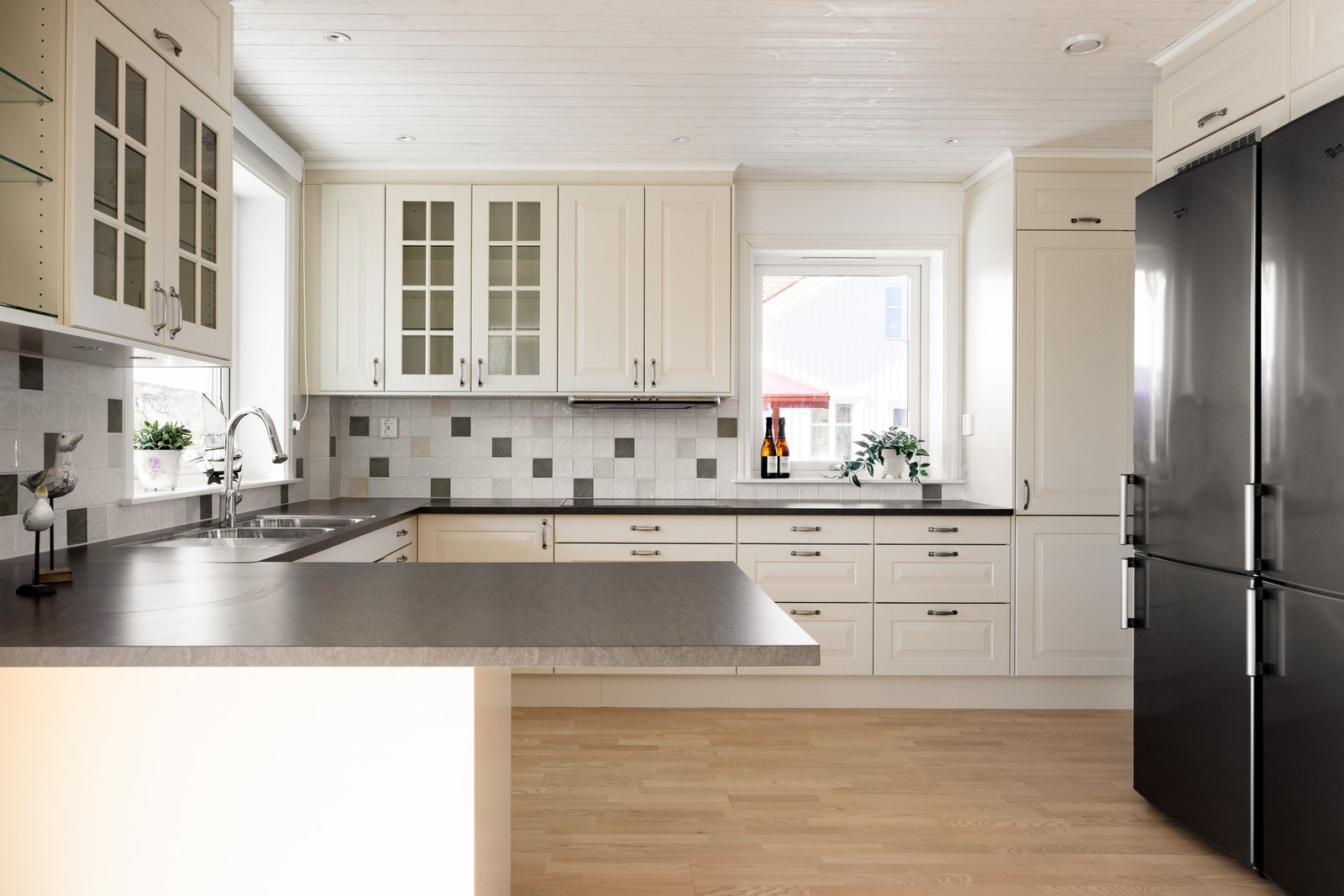 Kök med god förvaring Galleribilde