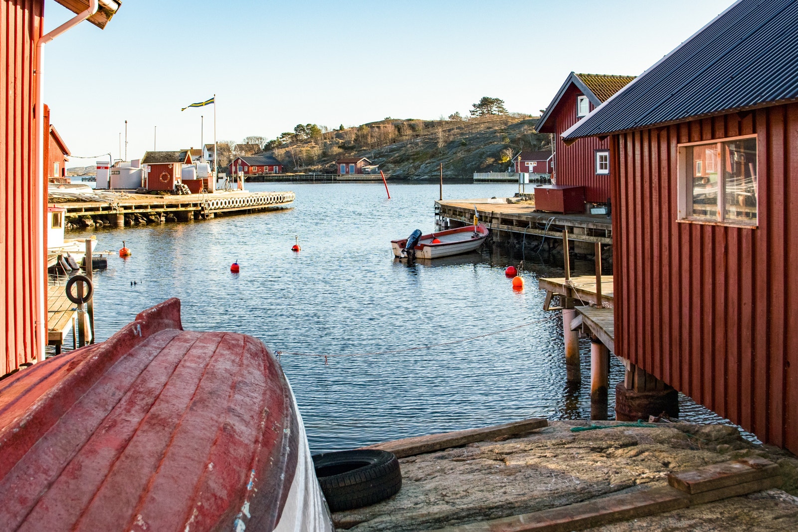 Charm och sjöbodar i alla hörn Galleribilde
