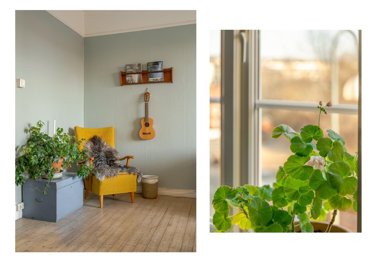 Det er vakker utsikt utover Vøyenvolden gård, Akerselva og byen for øvrig. Galleribilde