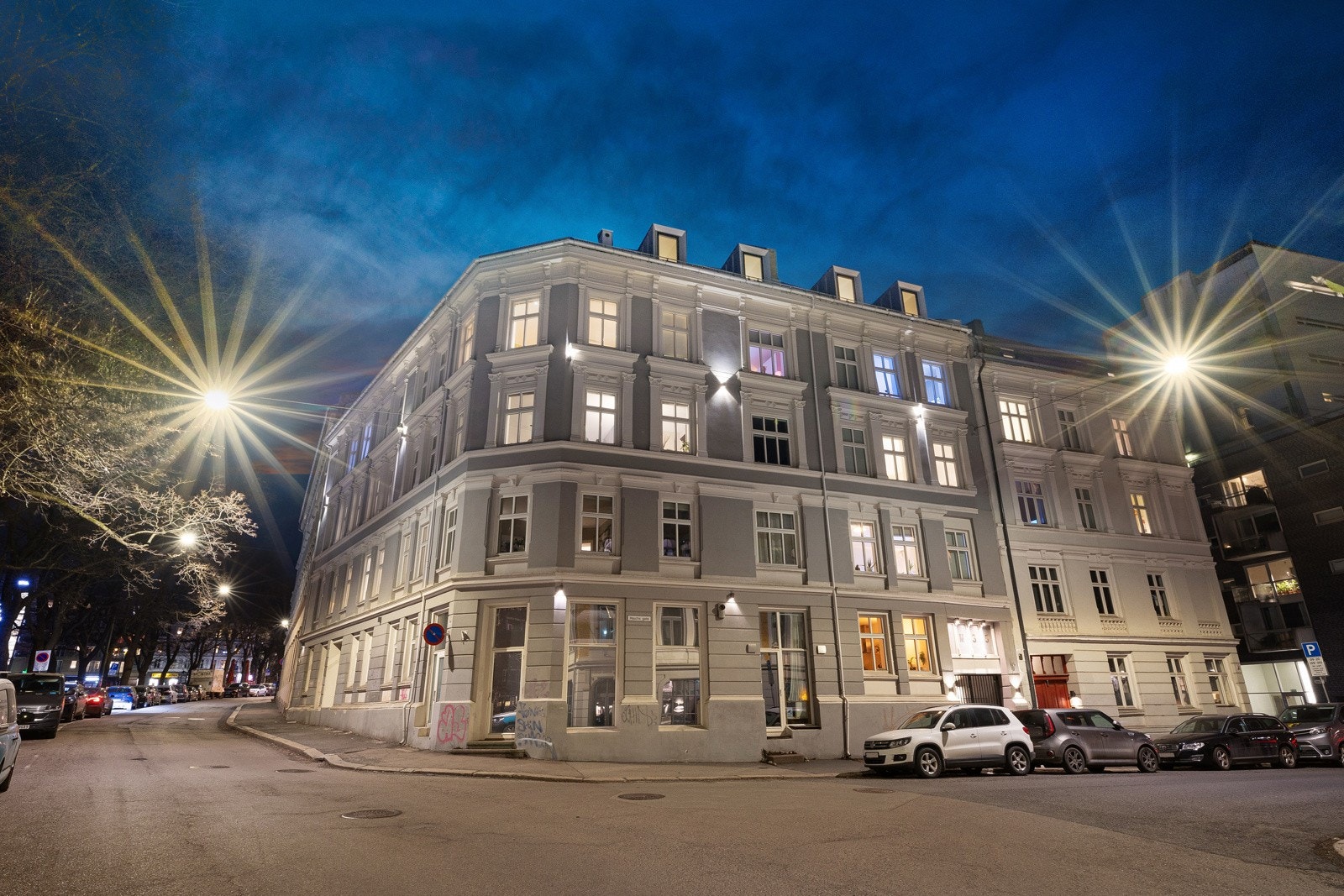 Pen bygård fra 1890, hvor loftet ble bygd ut i 2017/2018 Galleribilde