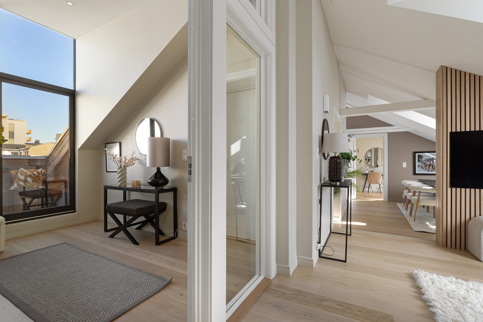 Dette bidrar til en luftig og åpen følelse Galleribilde