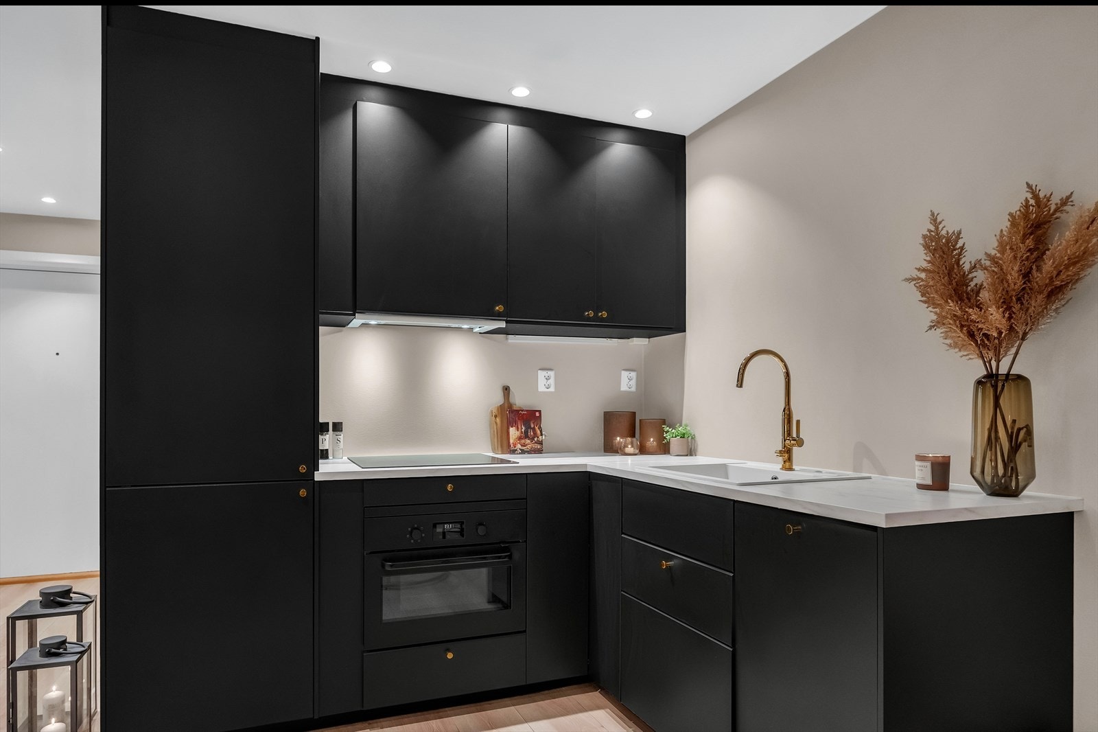 En delikat studioleilighet som er pusset opp i 2019-2022. Galleribilde