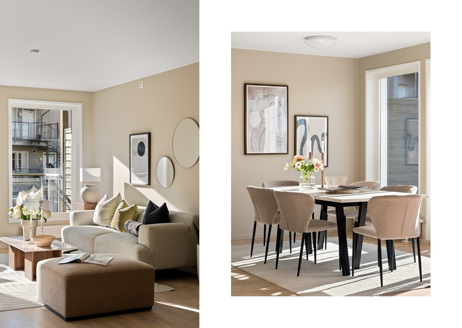 Leiligheten er oppgradert i 2025 med nymalte veggflater og nyslipt gulv. Galleribilde