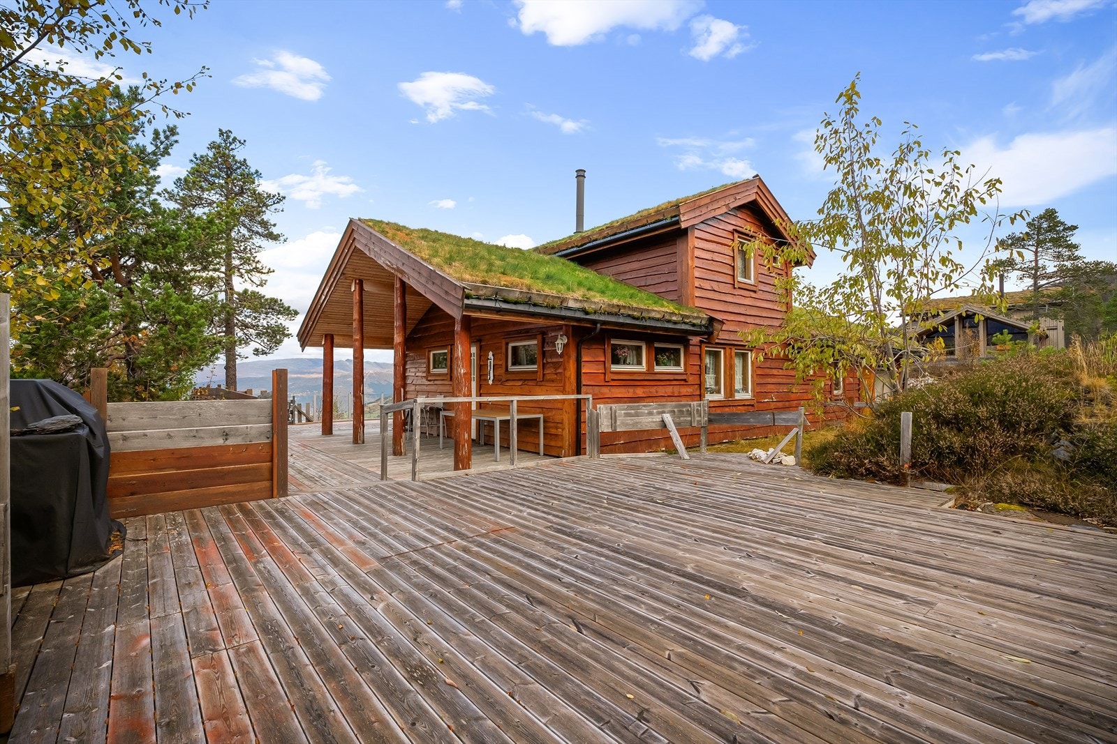 Stor terrasse Galleribilde