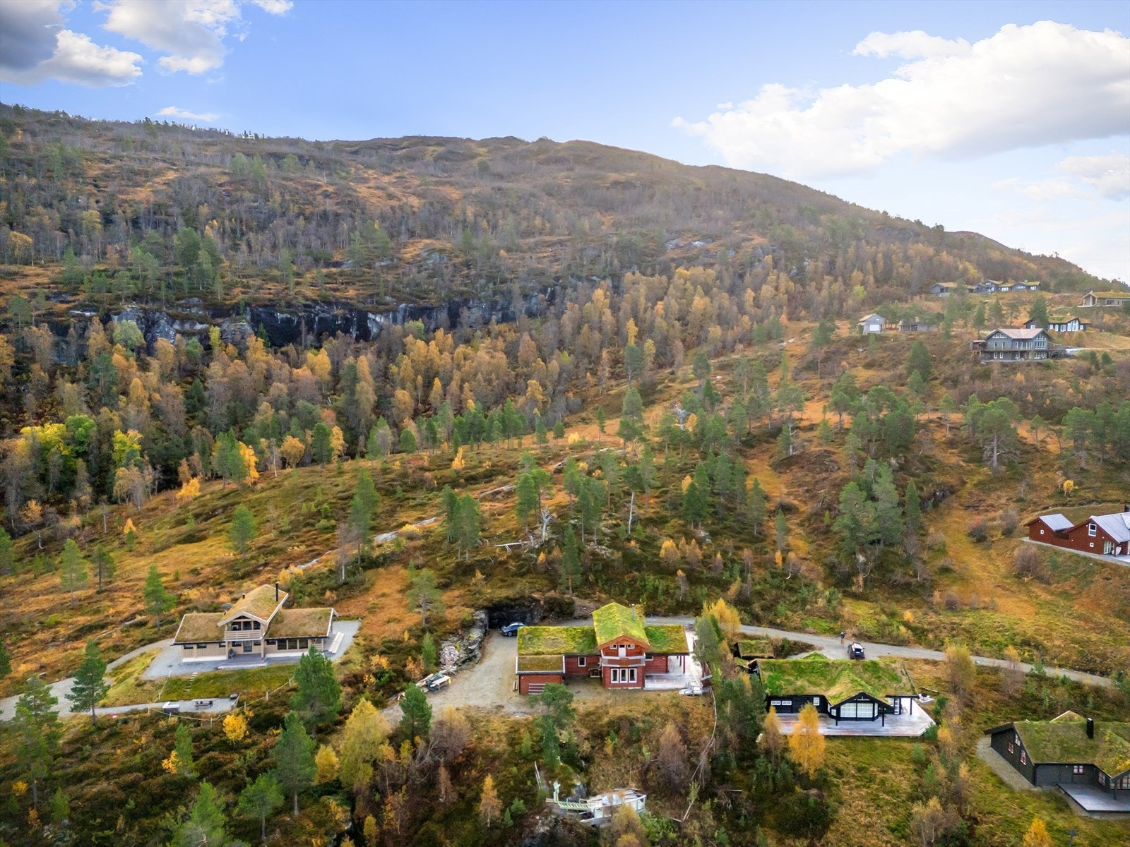 Her kan turen begynne rett utenfor hyttedøren Galleribilde