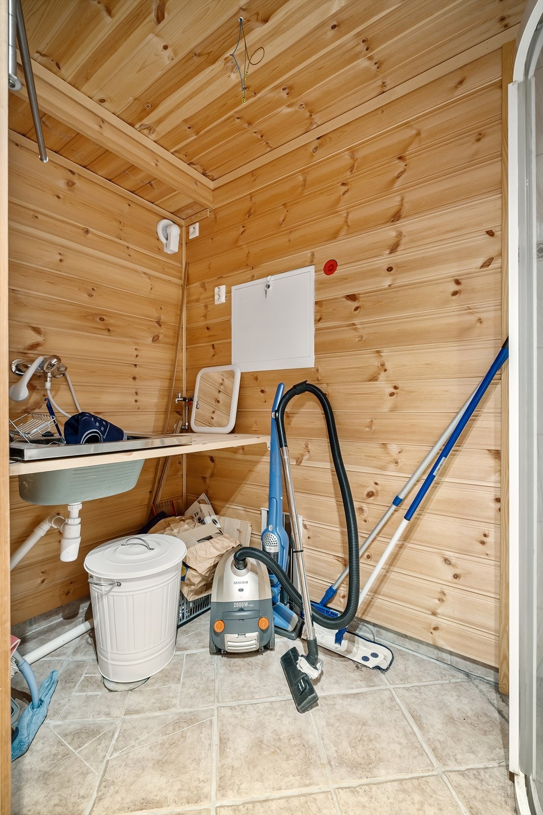 Her var det opprinnelig tegnet inn badstue Galleribilde