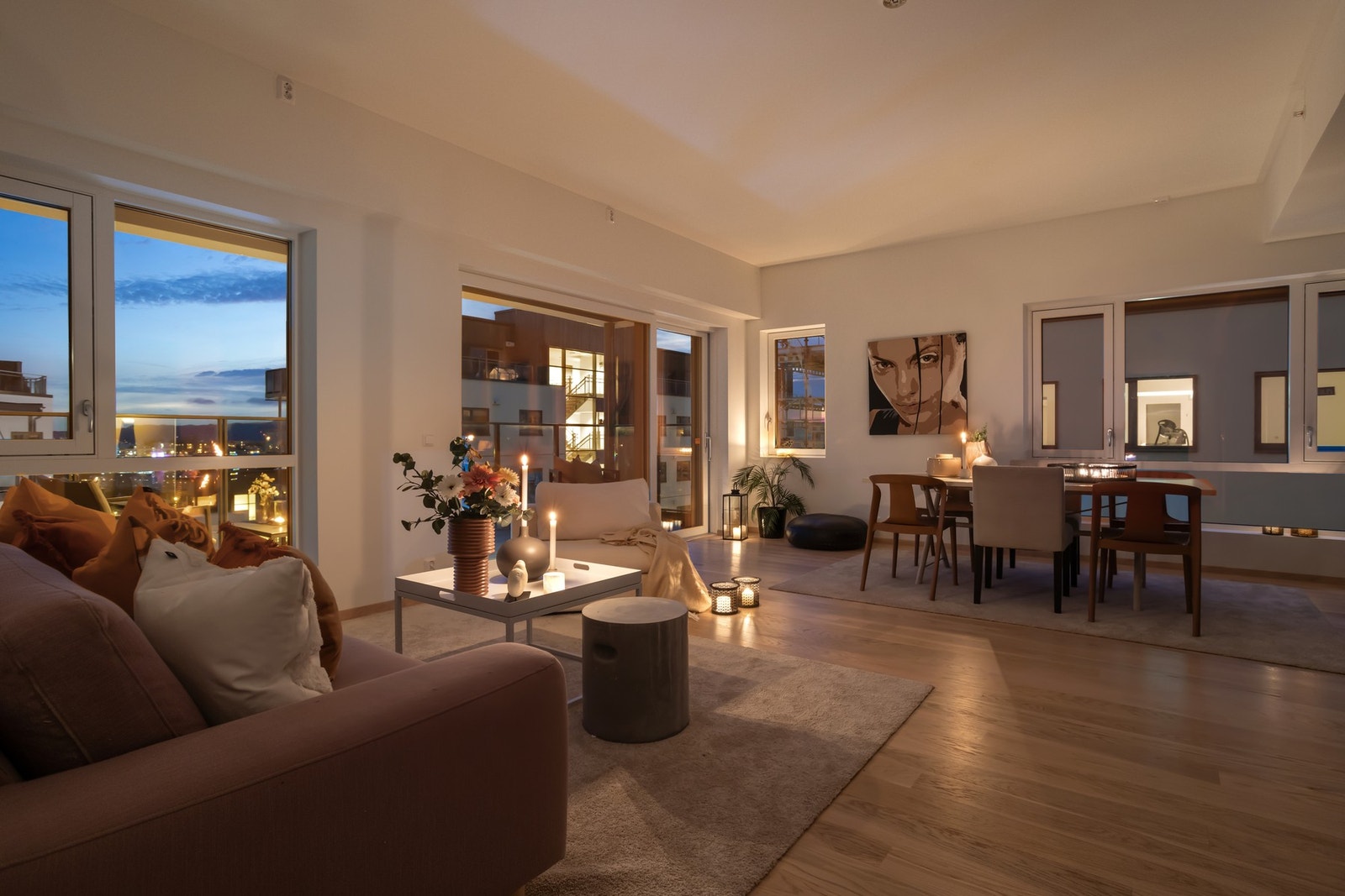 Bildet er fra tilsvarende leilighet i 4. etg. Galleribilde