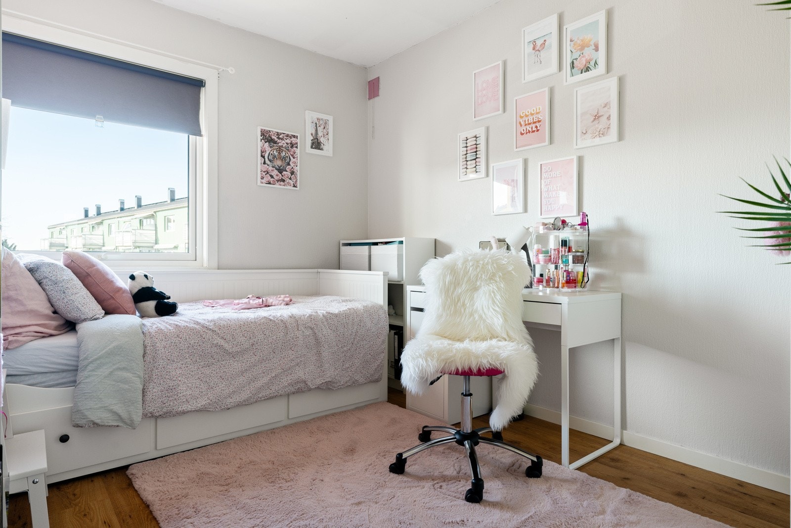 Det største soverommet er målt til ca. 9,5 kvm. Galleribilde