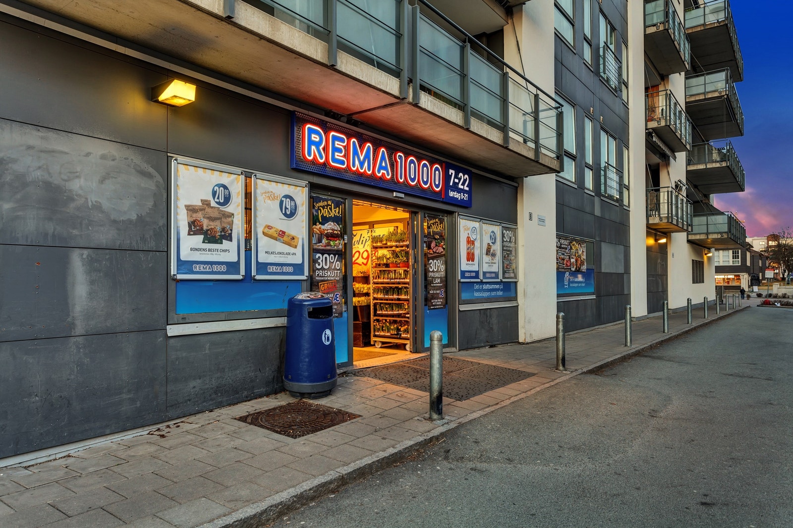Rema 1000 i Lørenveien Galleribilde