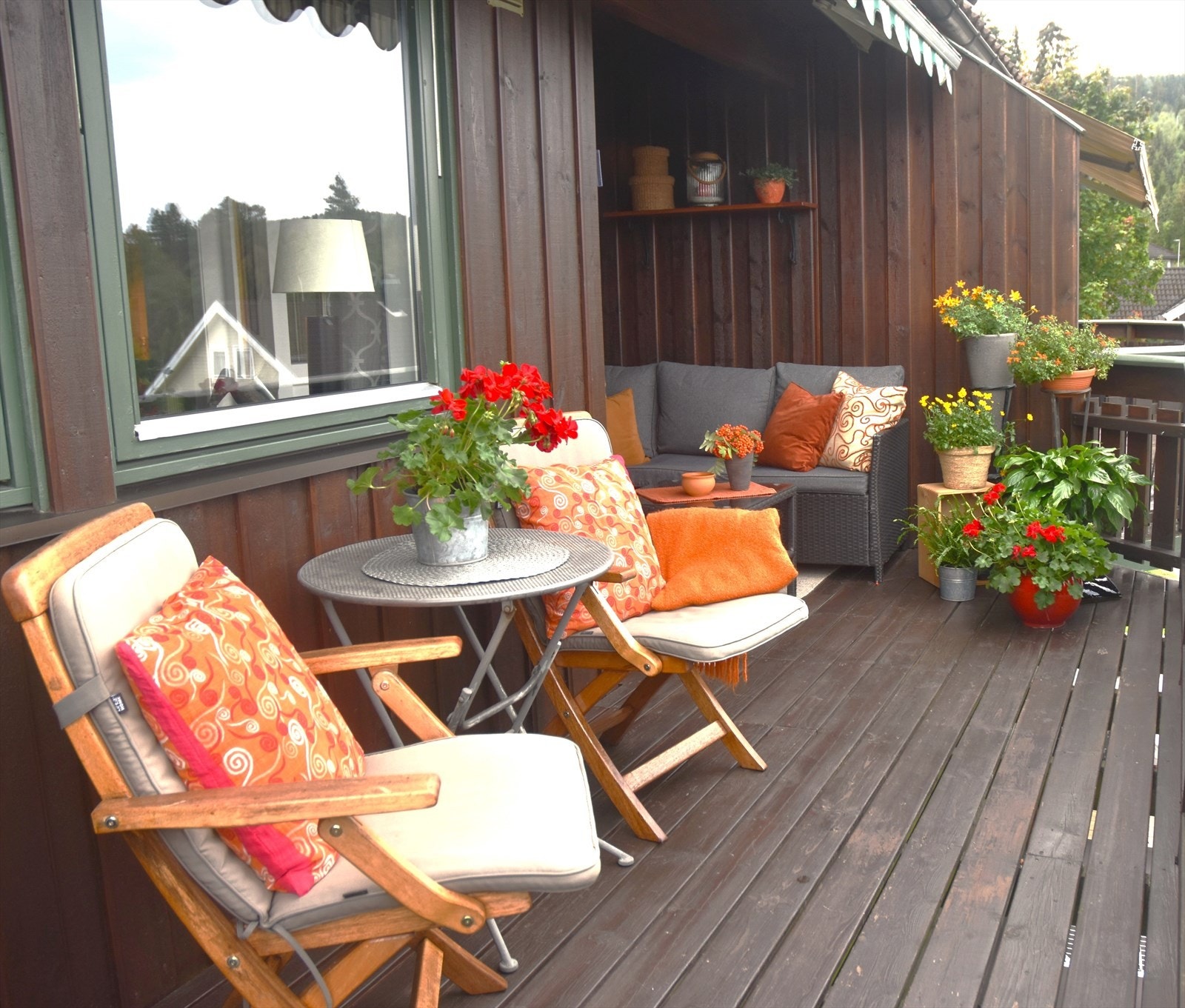 Stor romslig terrasse( privat bilde) Galleribilde