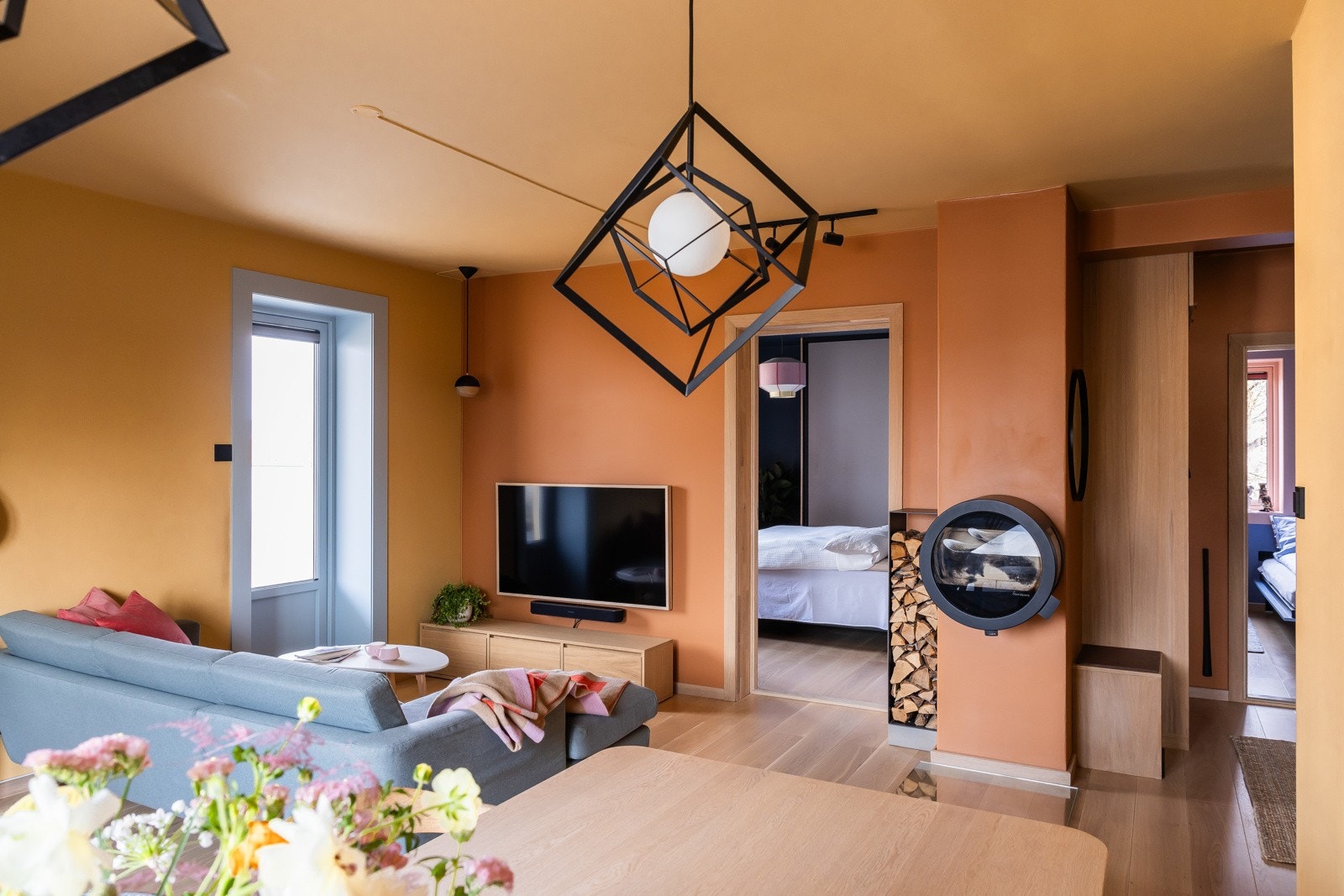 Stilren 3-roms betydelig oppusset i 2022. Galleribilde