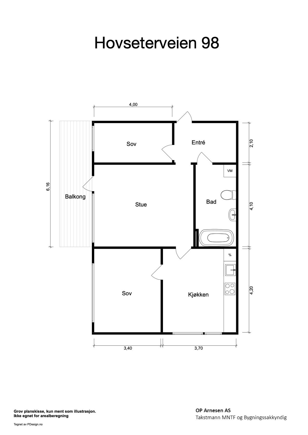 Plantegning Galleribilde