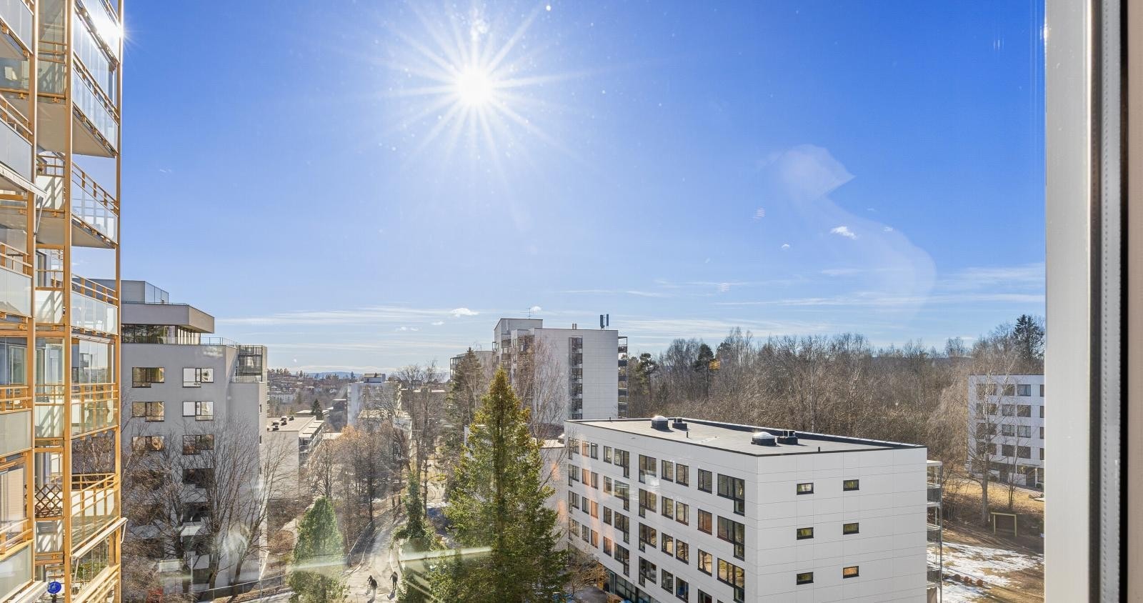 Din nye utsikt? Her fra kjøkkenet Galleribilde