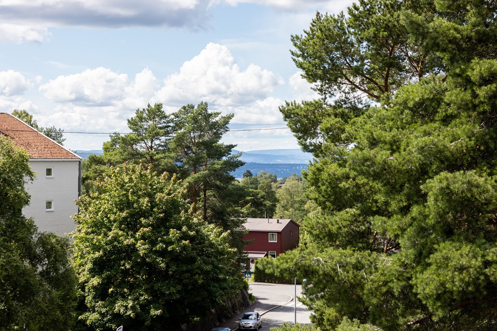 - Hyggelig utsikt fra balkongen - Galleribilde