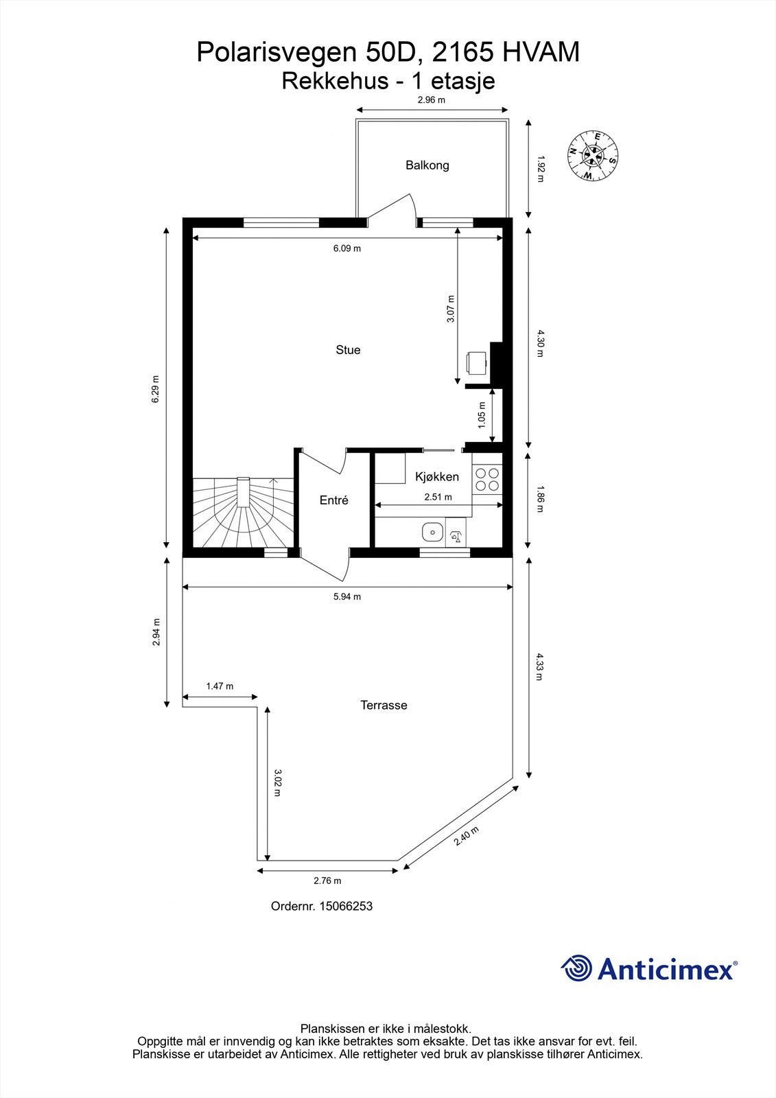 Plantegning 1 etasje Galleribilde