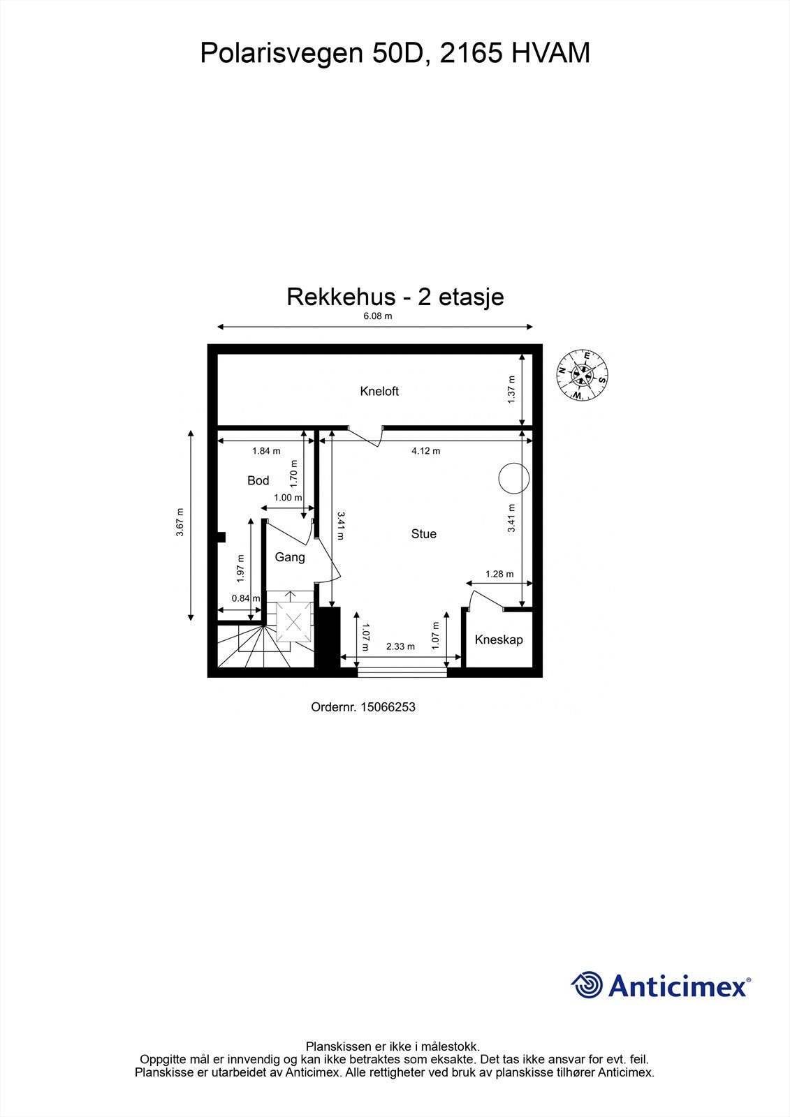 Plantegning 2 etasje Galleribilde