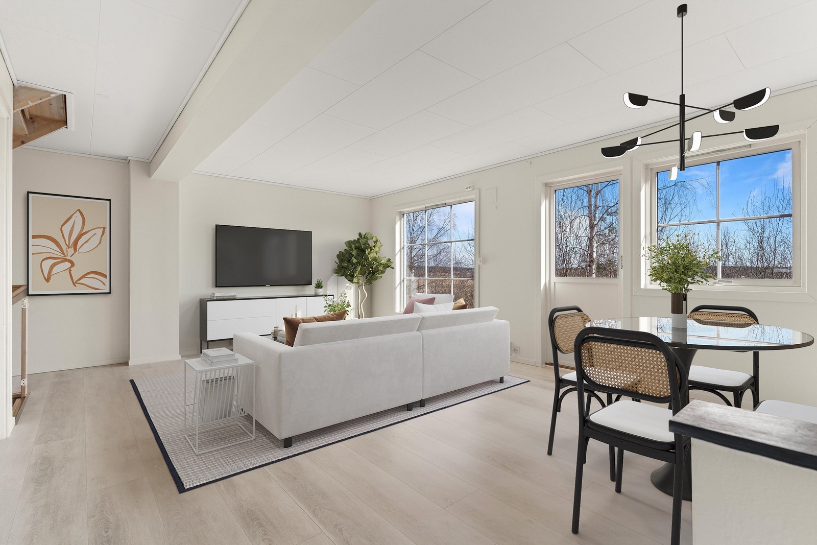 Digital styling - Stue Galleribilde