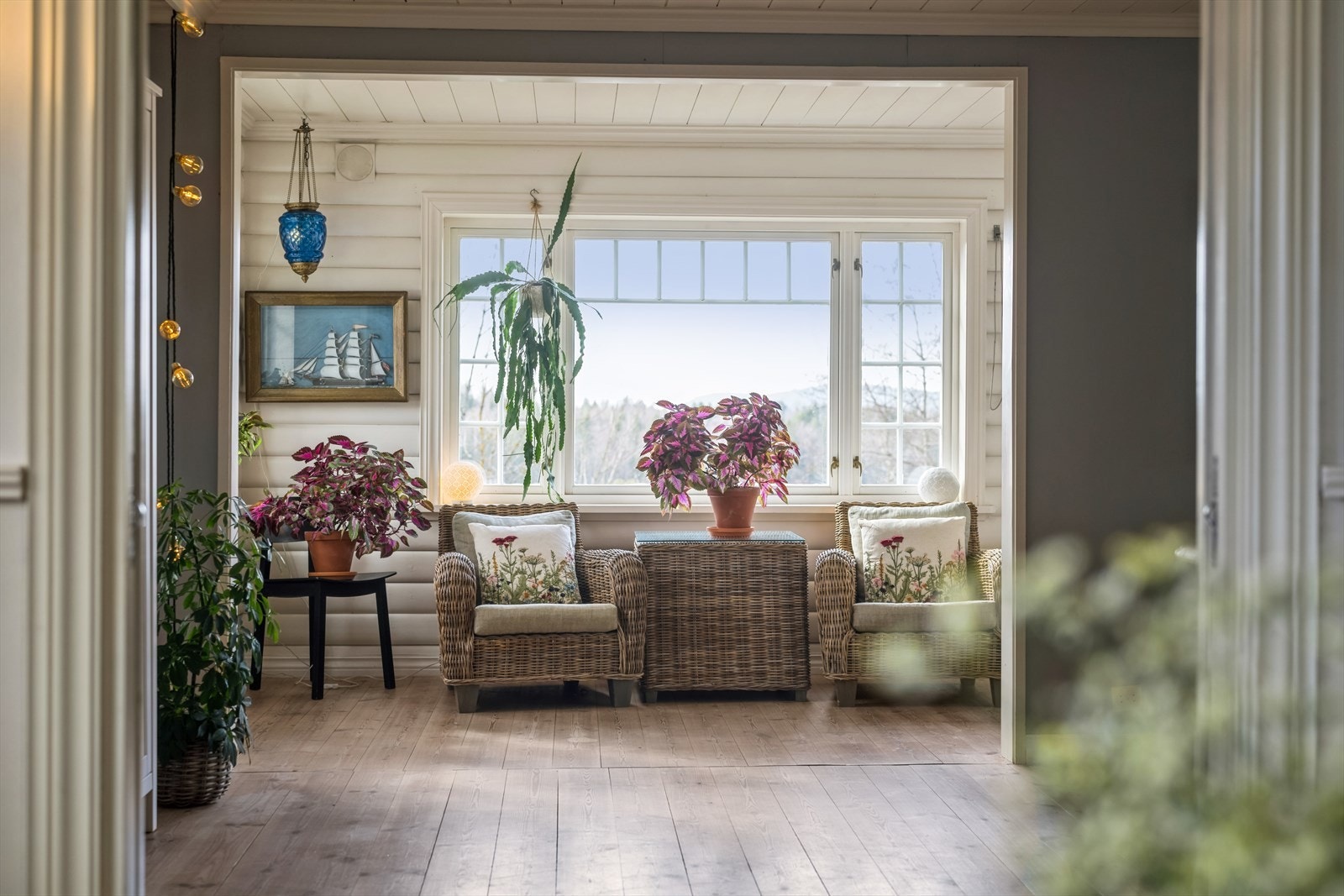 Vinterstue Galleribilde