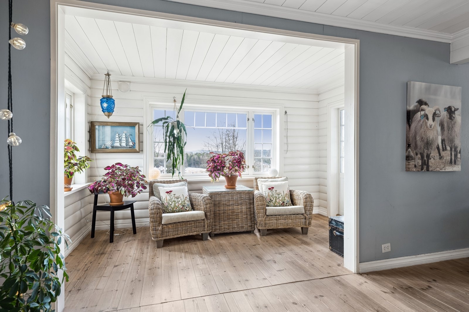 Vinterstue Galleribilde