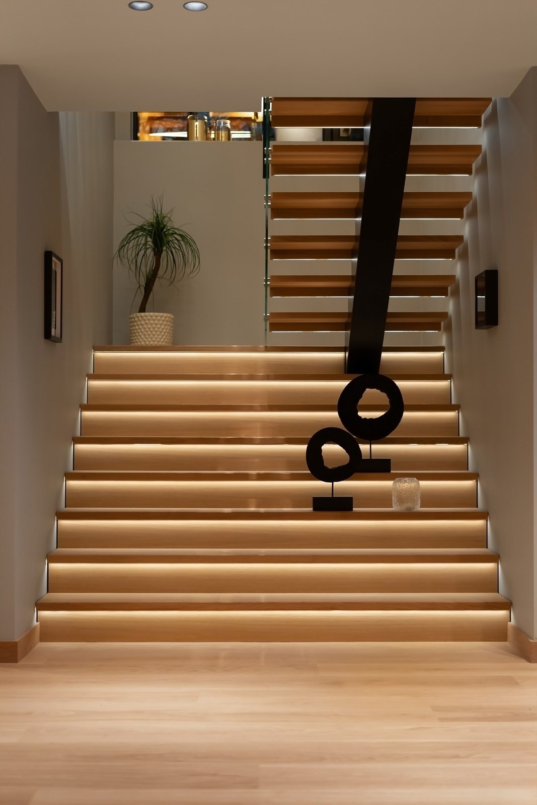 Detaljbilde av en lekre trappen Galleribilde