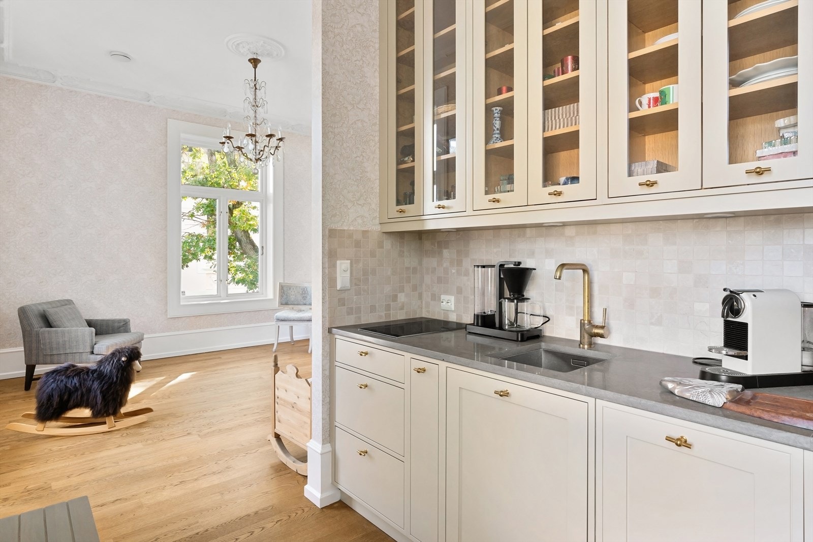 Praktisk kjøkken til dette soverommet Galleribilde