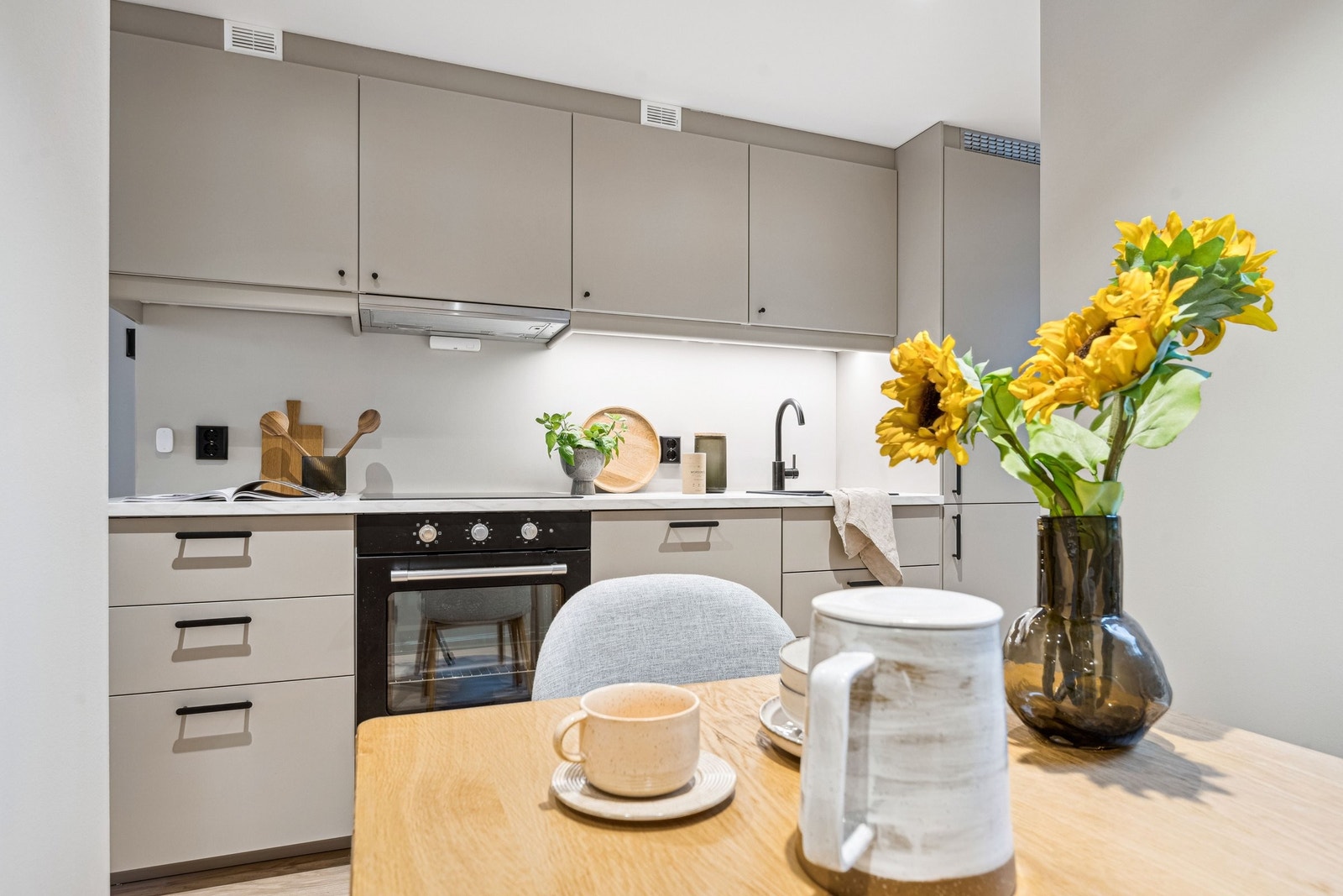 Flott nytt kjøkken Galleribilde