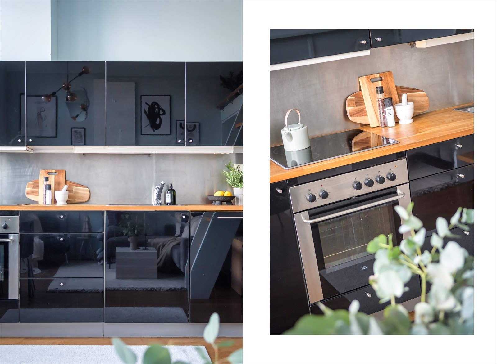 Kjøkkenet ligger i en åpen stue/kjøkken løsning Galleribilde