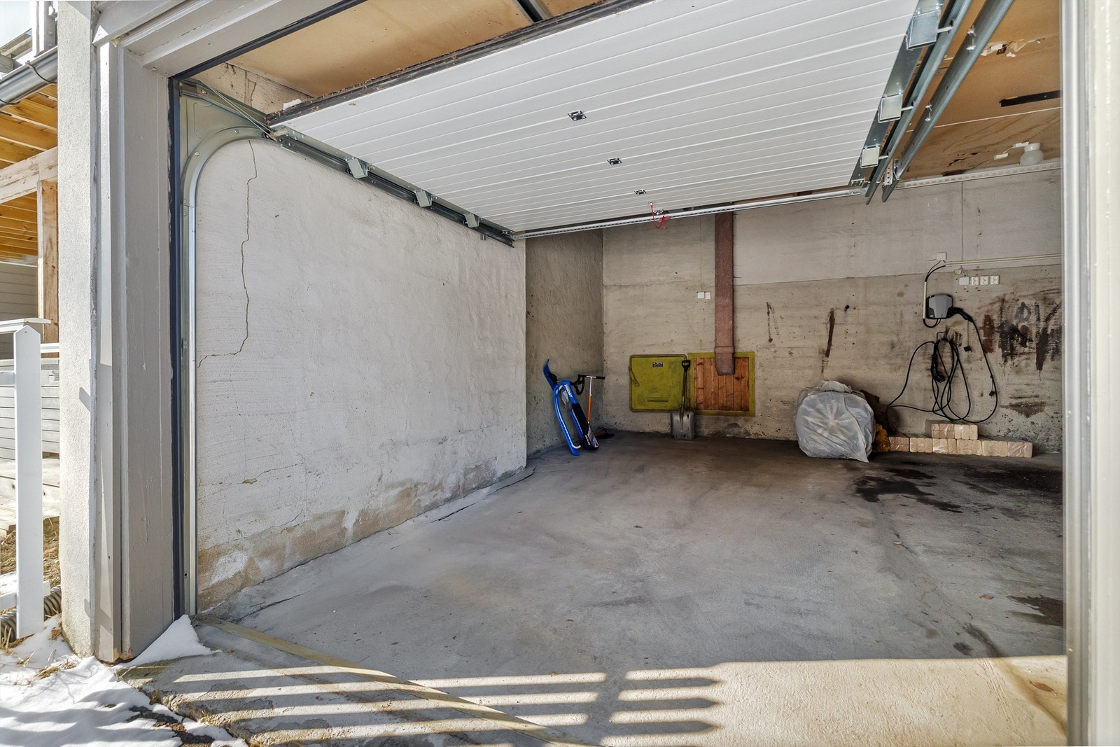 Her er det mulighet til å montere el-bil lader Galleribilde