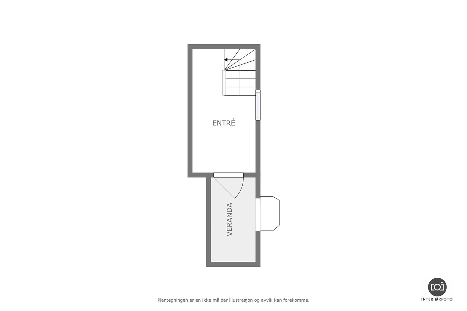 Planskisse 1. etg. Galleribilde