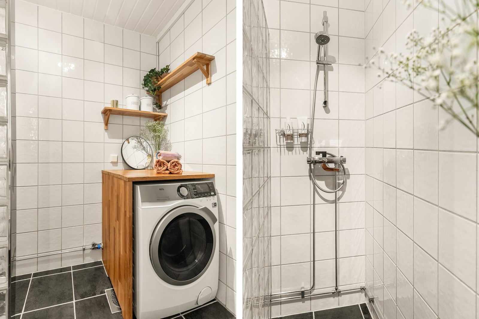 Baderomsdetaljer. Galleribilde