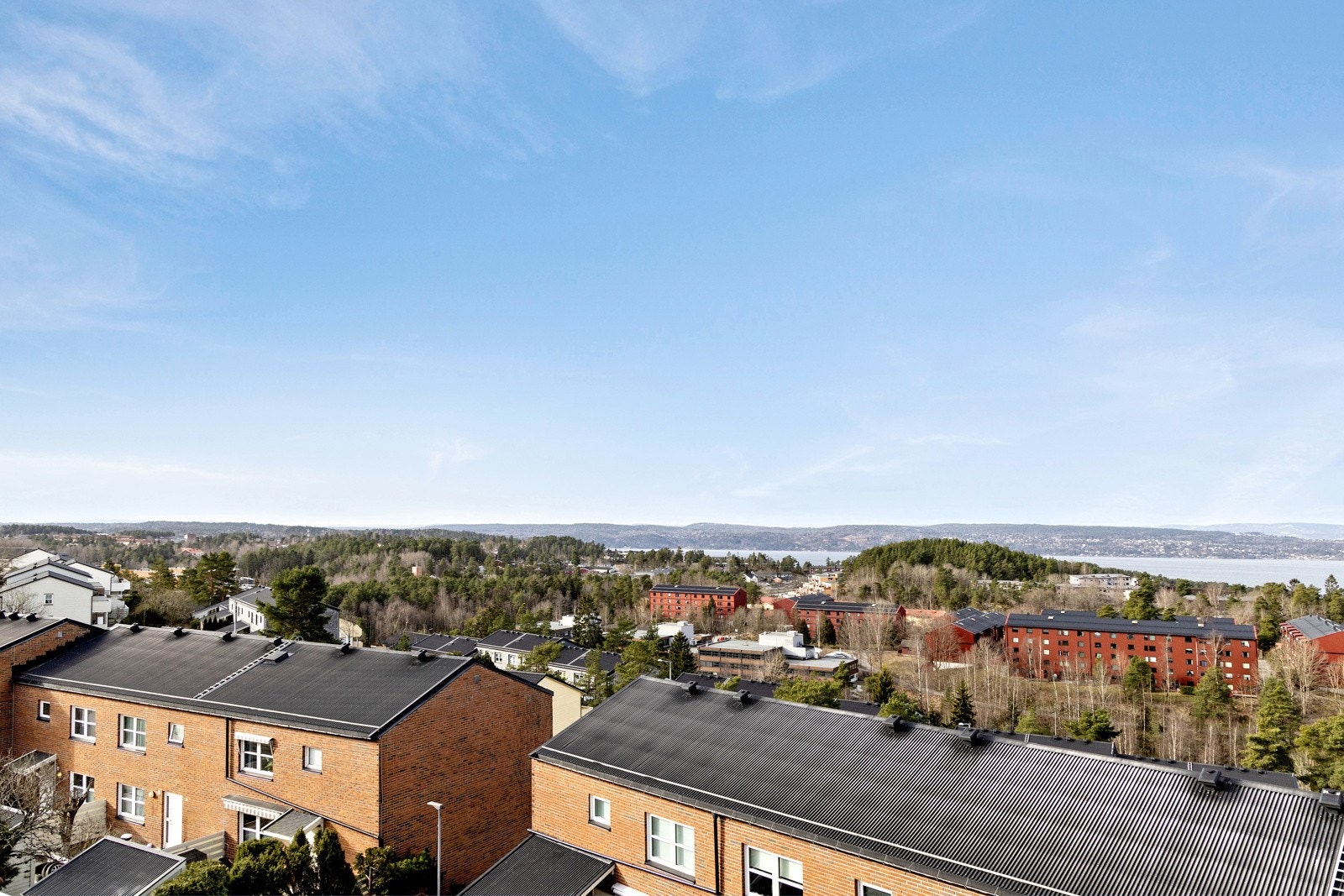 Utsyn fra balkong. Galleribilde