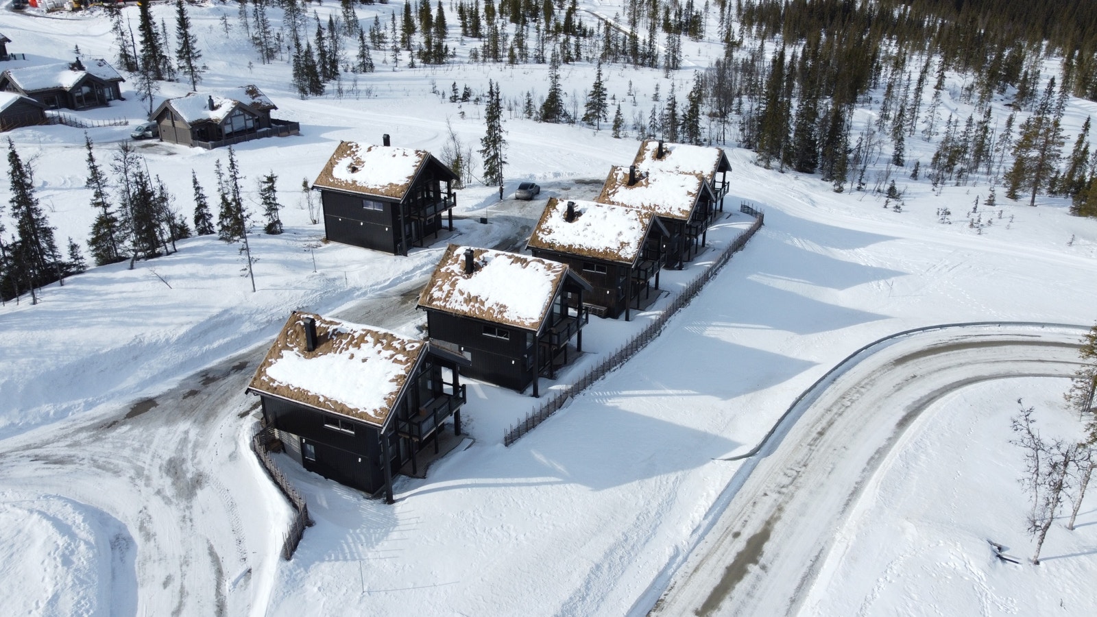 Tilfartsløype grenser til feltet Galleribilde