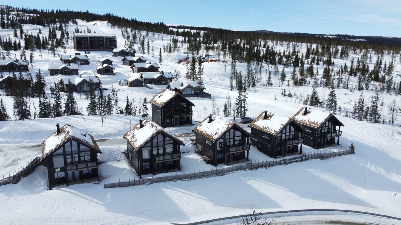 Tilfartsløype grenser til feltet Galleribilde