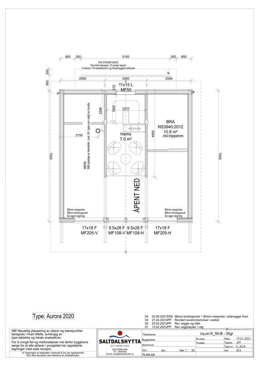 Plan hems Galleribilde