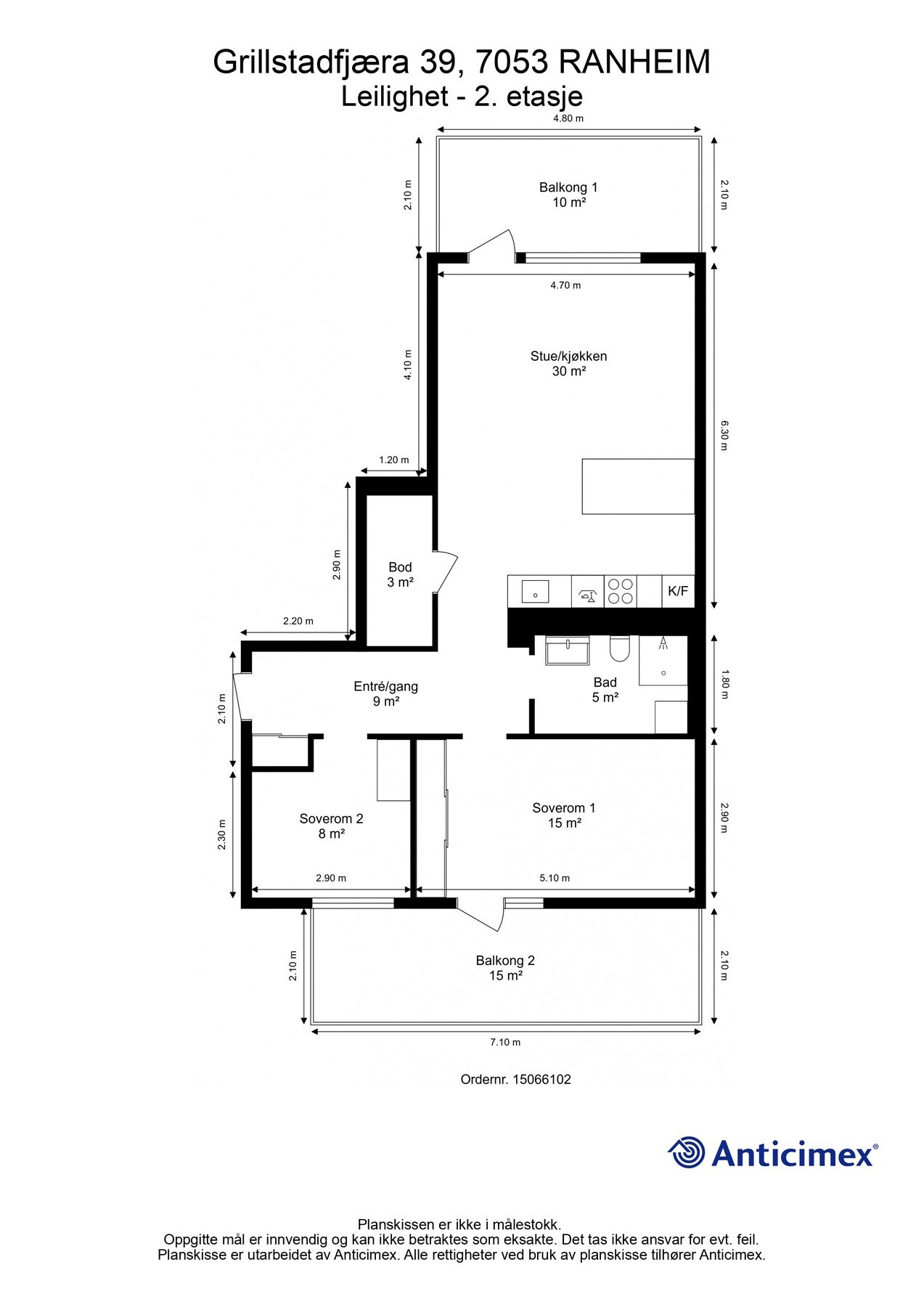 Plantegning. Galleribilde