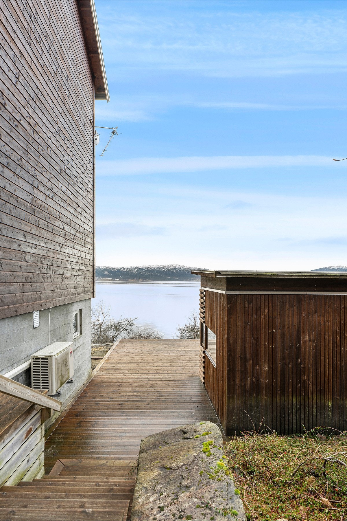 Flott uteområde med gode solforhold gjennom hele dagen Galleribilde