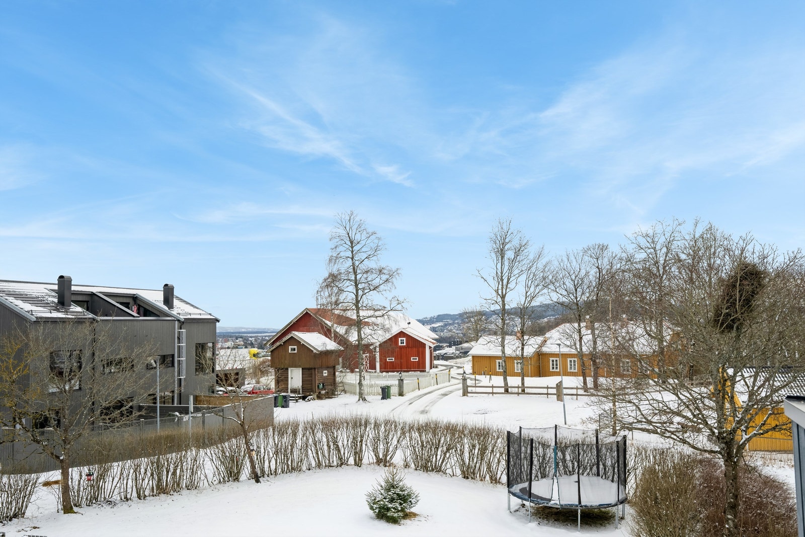 Utsikt fra takterrassen Galleribilde