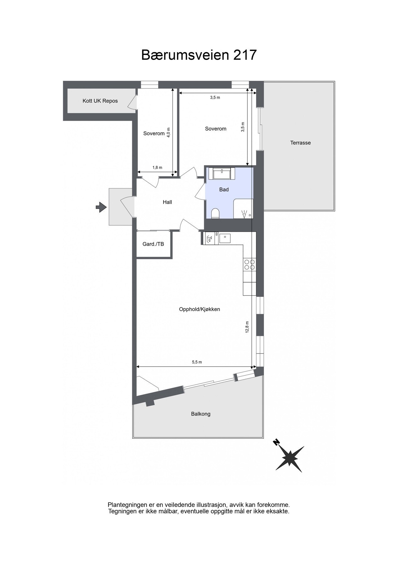 Plantegning. Galleribilde