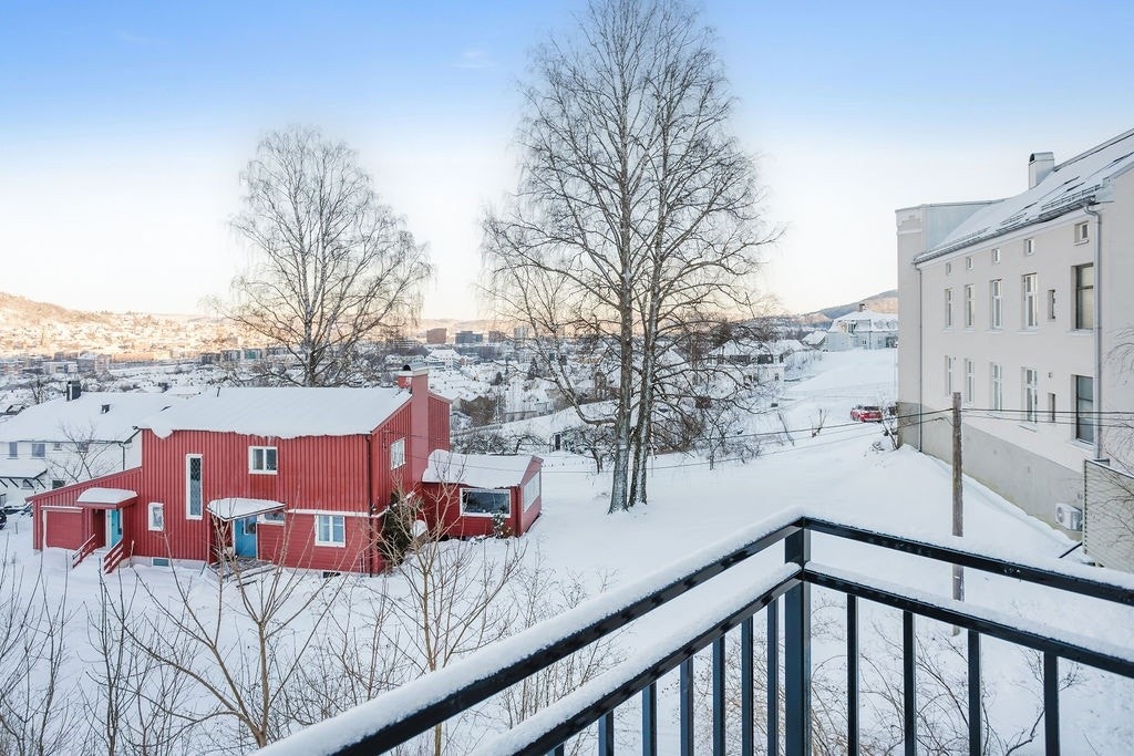 Utsikt fra balkong Galleribilde