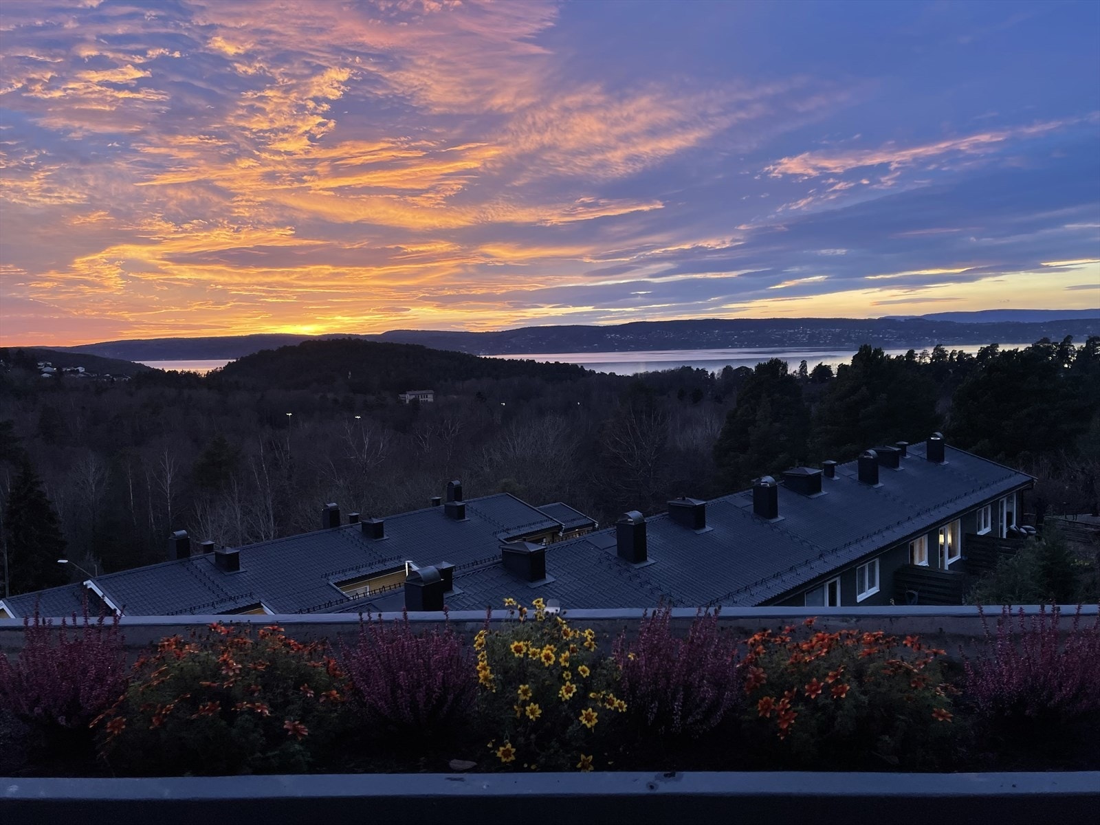 Privatbilde fra selger. Her får du solnedgang på balkongen sommer som vinter. Galleribilde