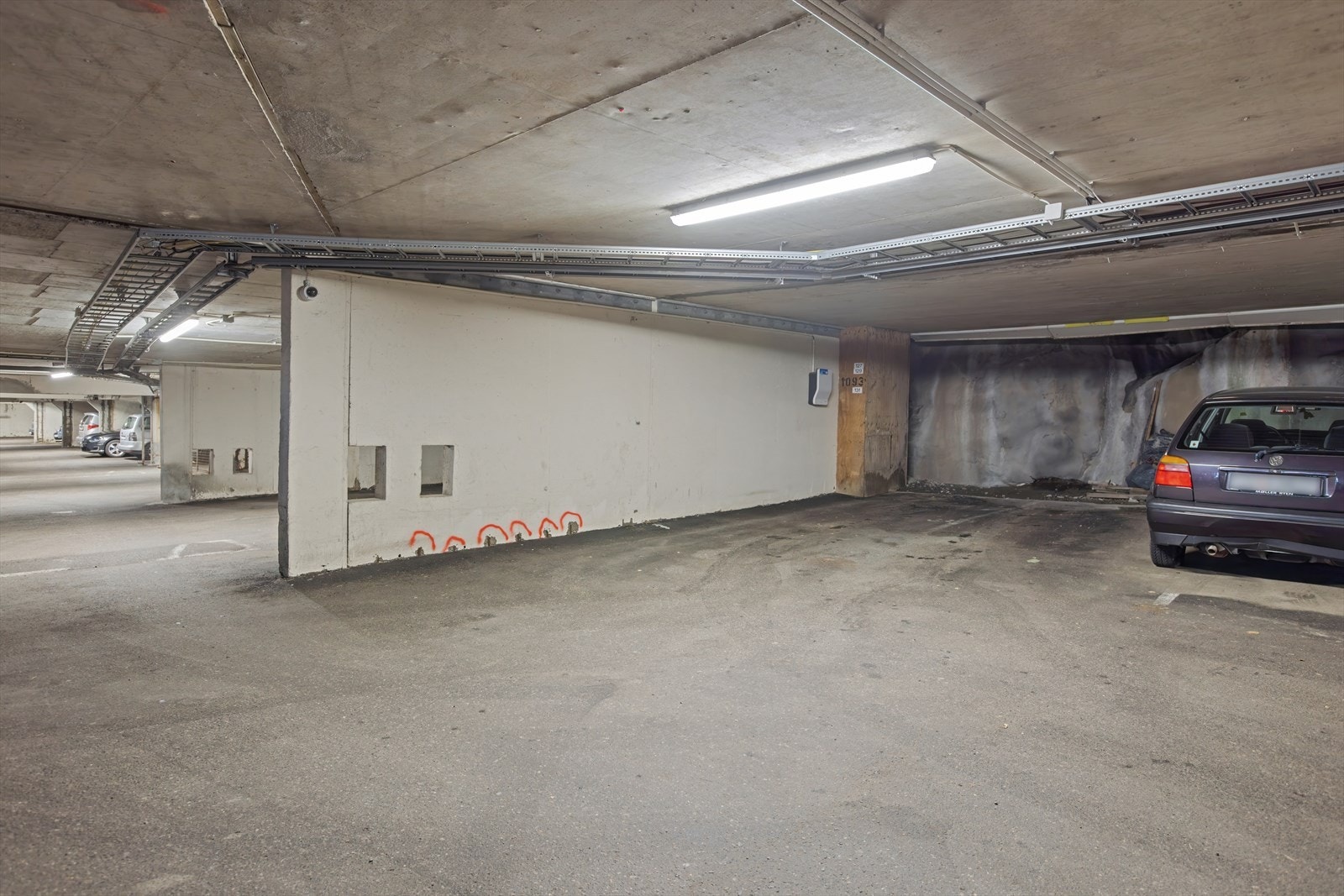 Leilighetene disponerer garasjeplass med el-lader i felles garasjeanlegg. Galleribilde