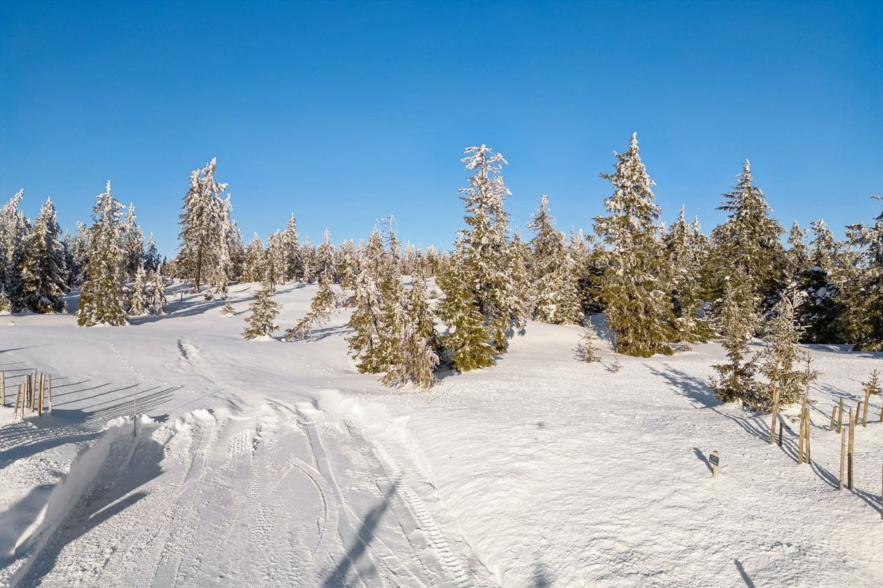 Tomten ligger i enden av blindvei. Her får du ett av Norges flotteste turterreng rett utenfor hyttedøra, sommer som vinter. Løypene som forbinder hyttegrenda med Skeikampen i nord, snor seg på kryss og tvers i hytteområdet. Galleribilde