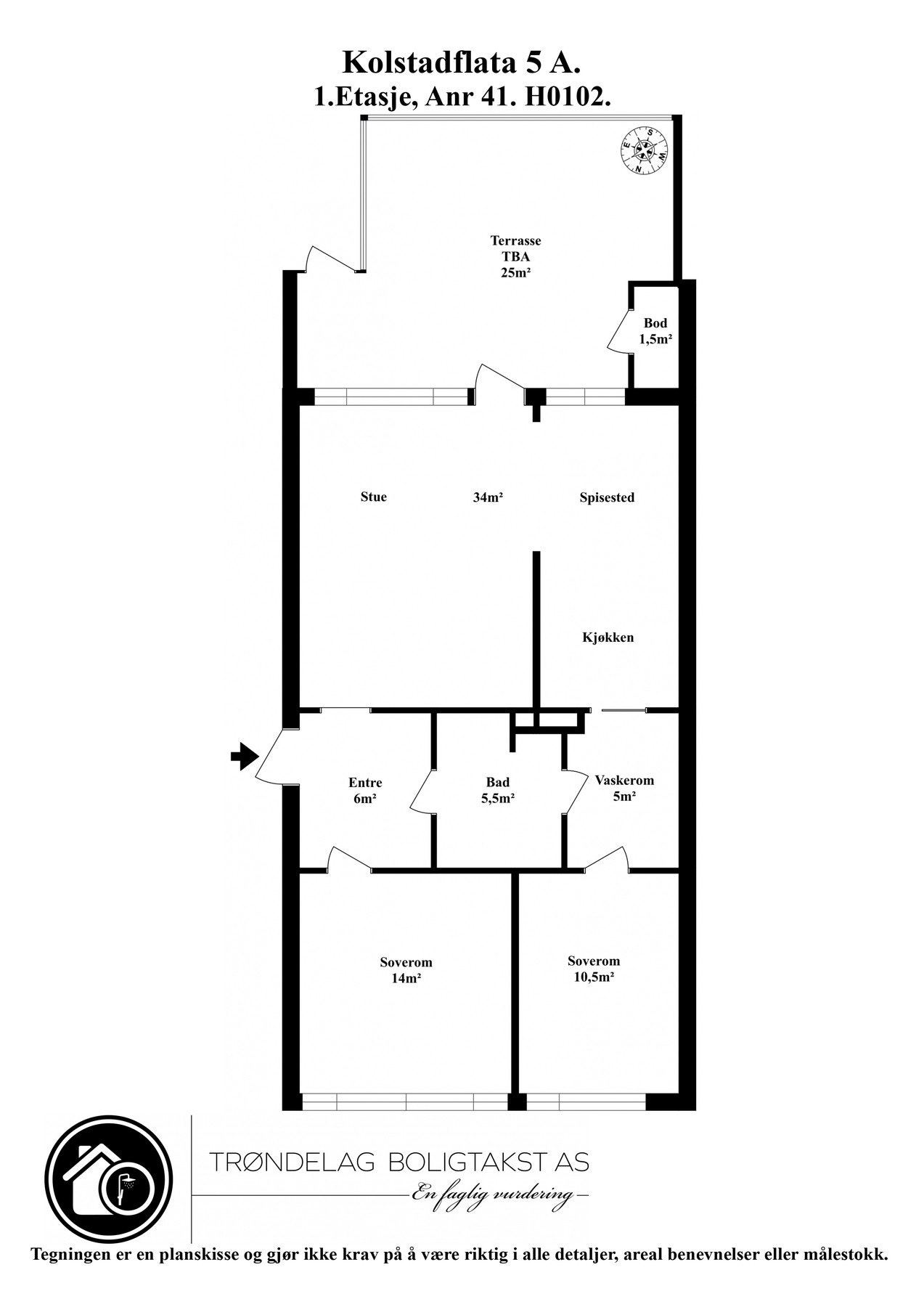 Planskisse. Galleribilde