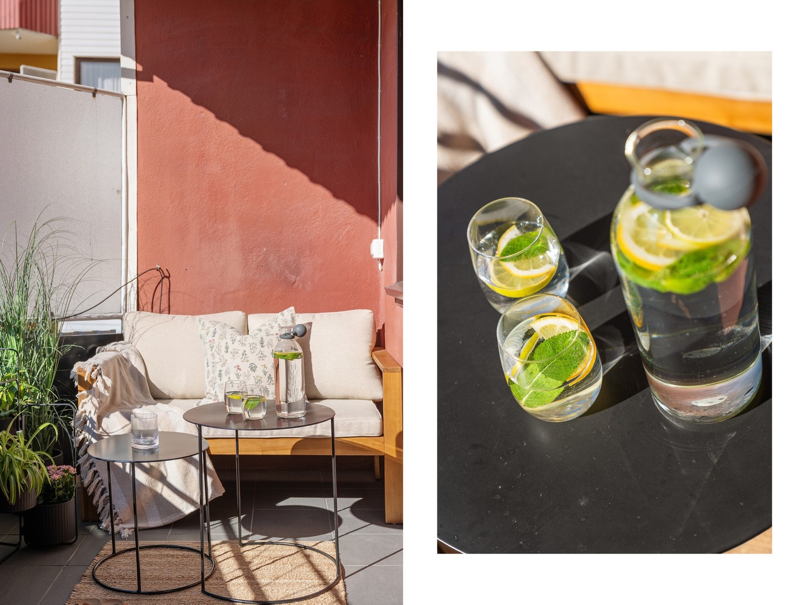 - Fra stuen er det direkte utgang til egen balkong som vender mot bakgården | Balkongen måler 4kvm og har fine solforhold - Galleribilde