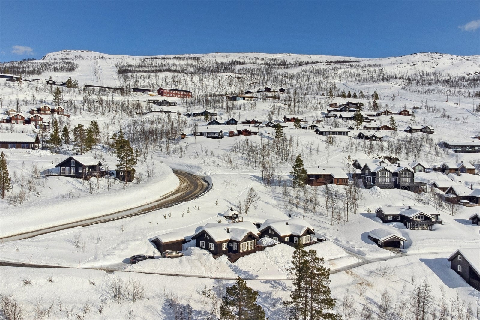 Perfekt beliggenhet i fjellanlegget. Galleribilde