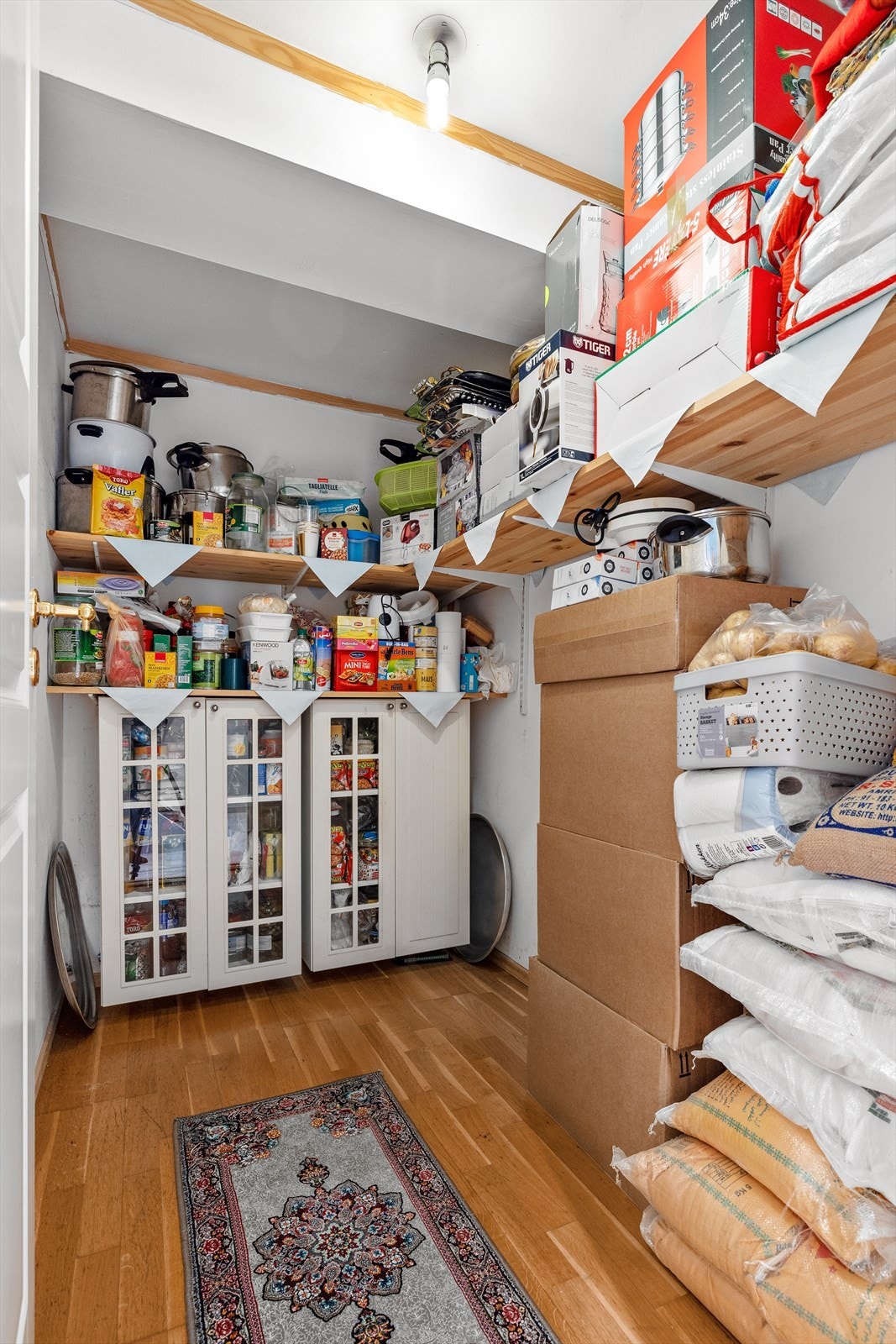 Her har du god lagringsplass. Galleribilde